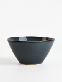 Пиала "Фьорд" из каменной керамики айвори MBM HOME модель KP-124 DEEP BLUE Фото