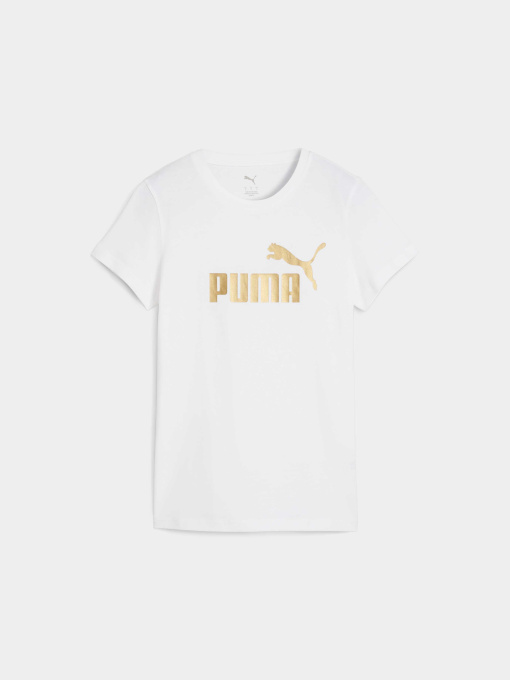 Футболки і поло PUMA Metallic No. 1 Logo Tee модель 631536 Фото