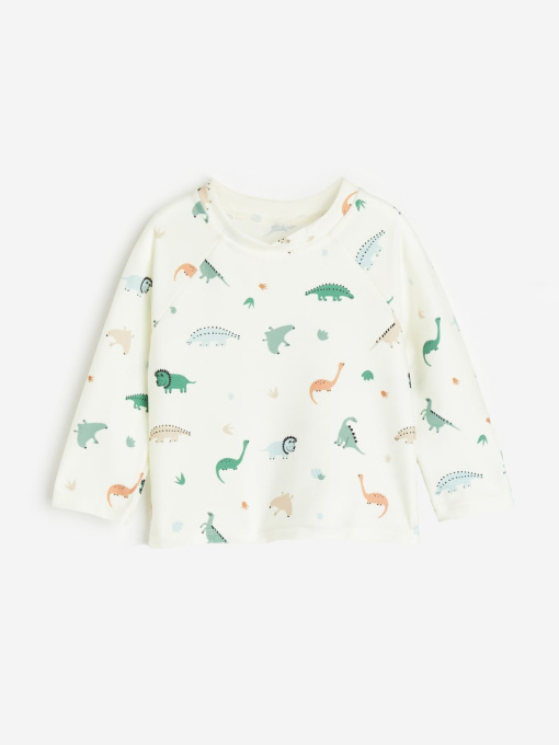 Одежда для пляжа H&M Купальний лонгслів модель 79394 Фото