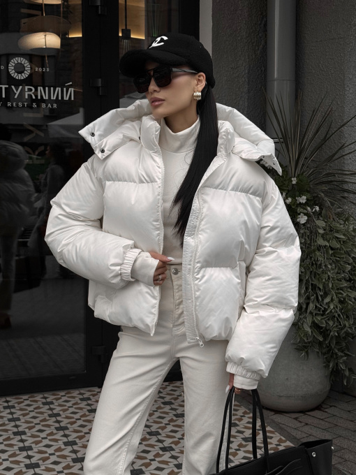Куртки и дубленки Jadone Fashion модель Pufi_bile Фото