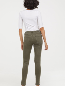 Джинси H&M модель 3991366log_Хаки Фото