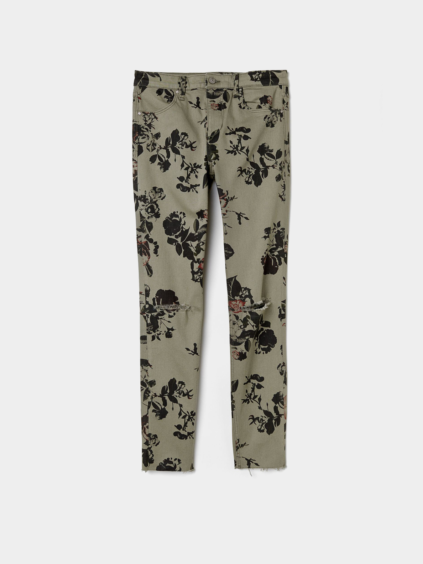 Джинси H&M модель 2522987dlog_Хаки Фото