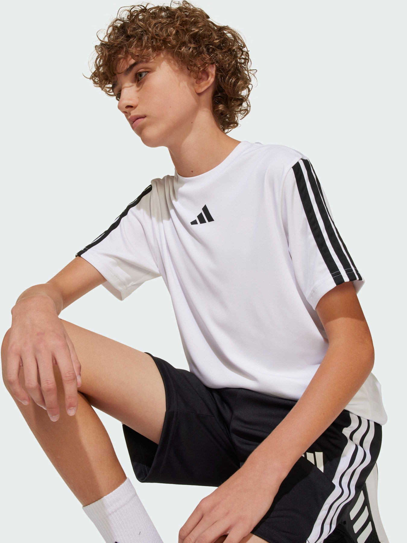 Футболки и поло Adidas 3 Stripes модель JJ1033 Фото