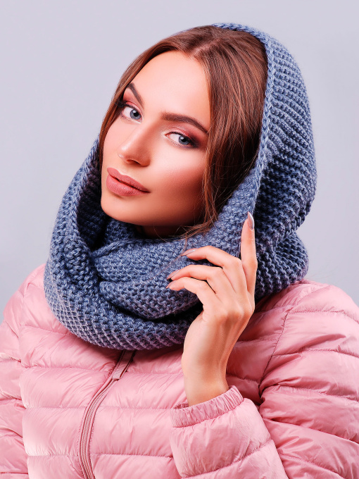 Шарфы и платки MarSe модель marse-snud-299-svetlj-dzhins Фото