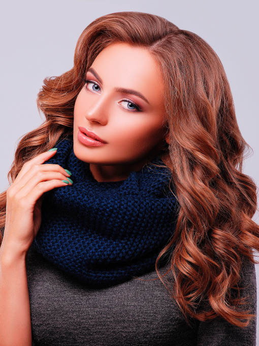 Шарфы и платки MarSe модель marse-snud-299-temno-sinij Фото