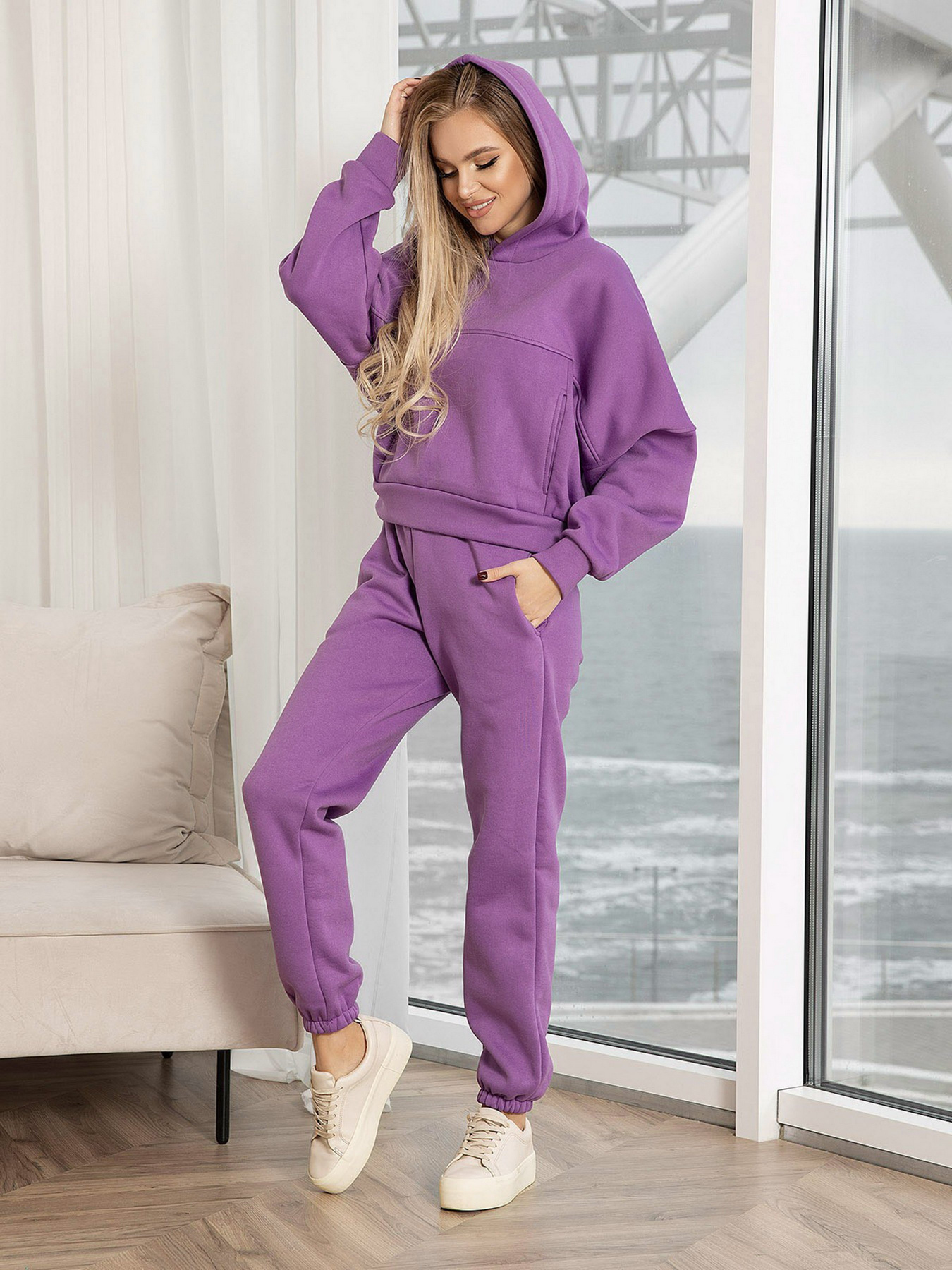 Костюмы ISSA Plus модель 12329_lilac Фото