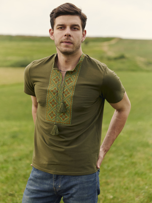 Вышиванки Folk Moda модель fm3053-hak Фото