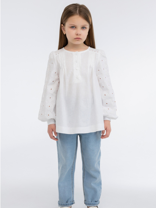 Вышиванки Folk Moda модель fm3033-blij Фото