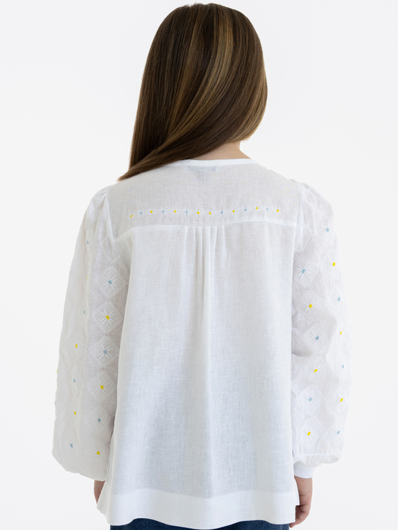 Вышиванки Folk Moda модель fm3034-blij Фото