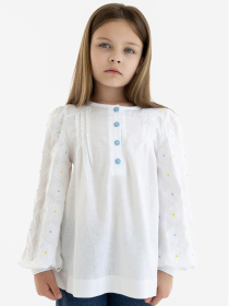 Вышиванки Folk Moda модель fm3034-blij Фото