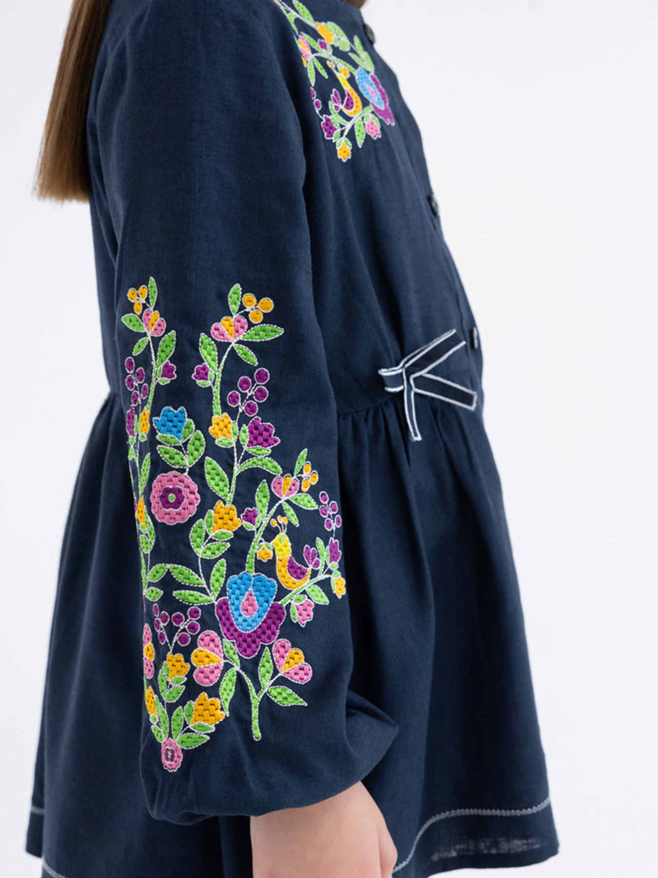 Вышиванки Folk Moda модель fm3024-chornilxnij Фото