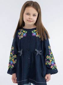 Вышиванки Folk Moda модель fm3024-chornilxnij Фото