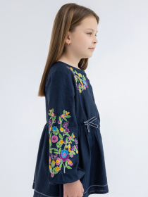 Вышиванки Folk Moda модель fm3024-chornilxnij Фото
