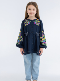 Вышиванки Folk Moda модель fm3024-chornilxnij Фото