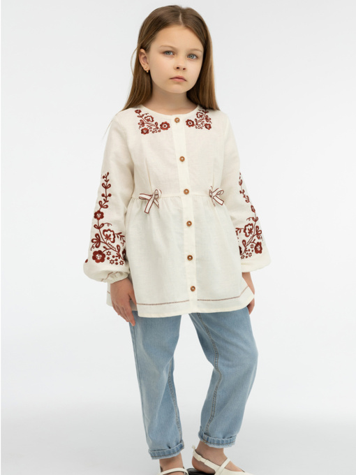Вышиванки Folk Moda модель fm3023-vershkovij Фото