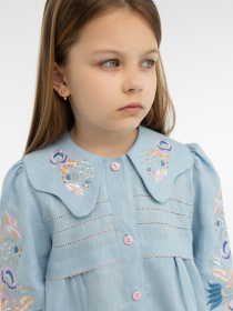 Вышиванки Folk Moda модель fm3020-nebesno-blakitnij Фото