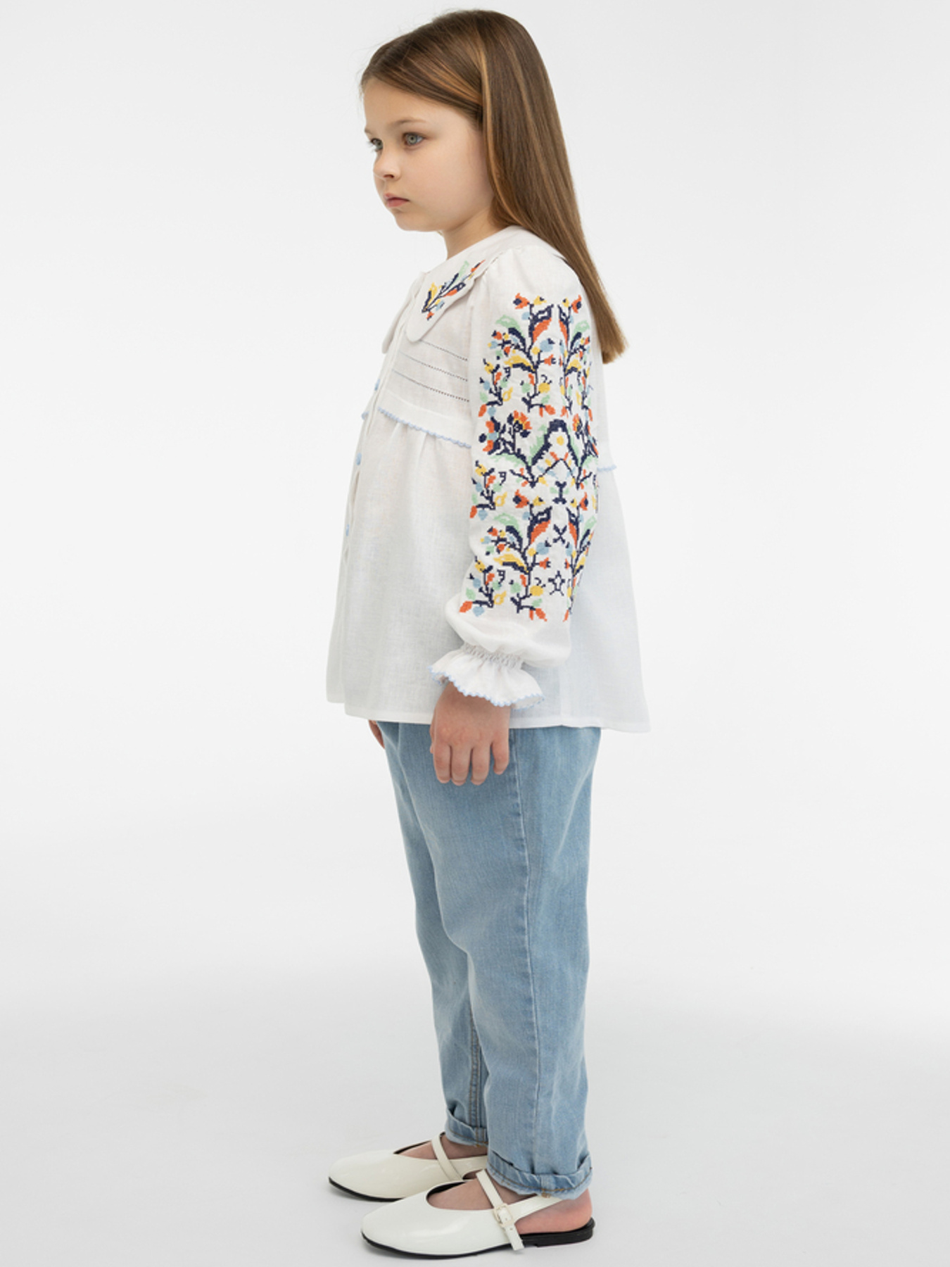 Вышиванки Folk Moda модель fm3021-blij Вышиванки Folk Moda модель fm3021-blij Фото
