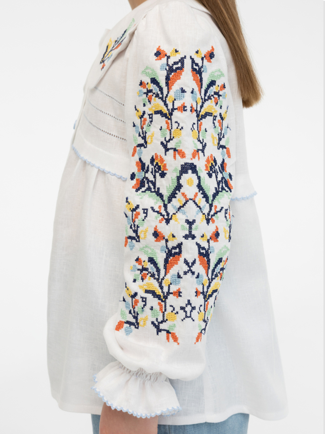 Вышиванки Folk Moda модель fm3021-blij Вышиванки Folk Moda модель fm3021-blij Фото
