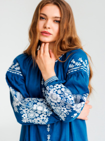 Вышиванки Folk Moda модель fm2926-sinj Фото