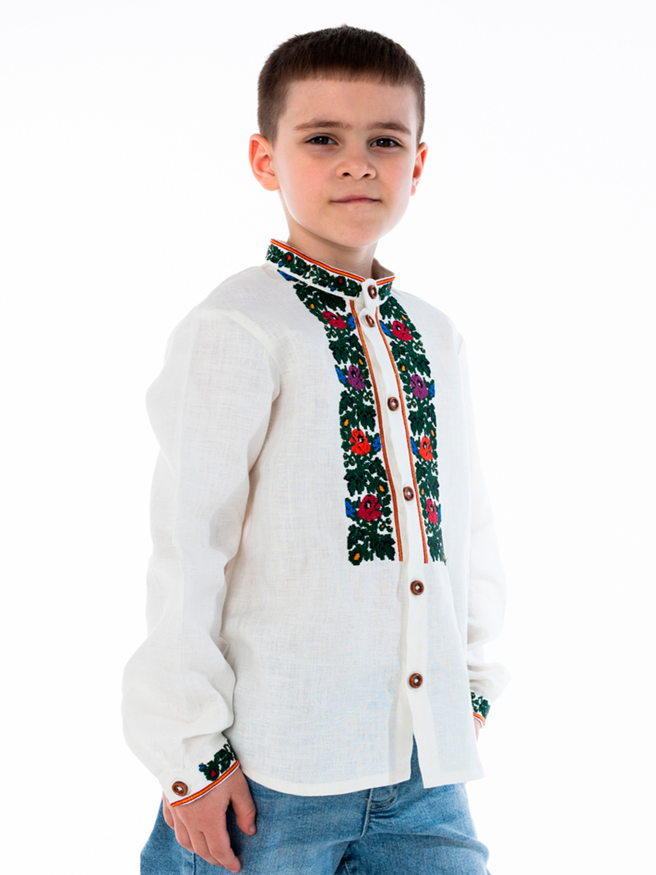 Вишиванки Folk Moda модель fm2884-vershkovij Фото