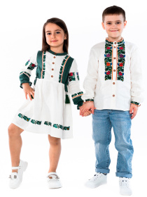 Вишиванки Folk Moda модель fm2884-vershkovij Фото