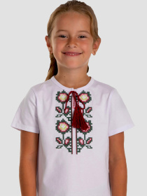 Вишиванки Folk Moda модель fm2858-blij Фото
