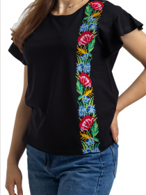 Вышиванки Folk Moda модель fm2863-chornij Фото