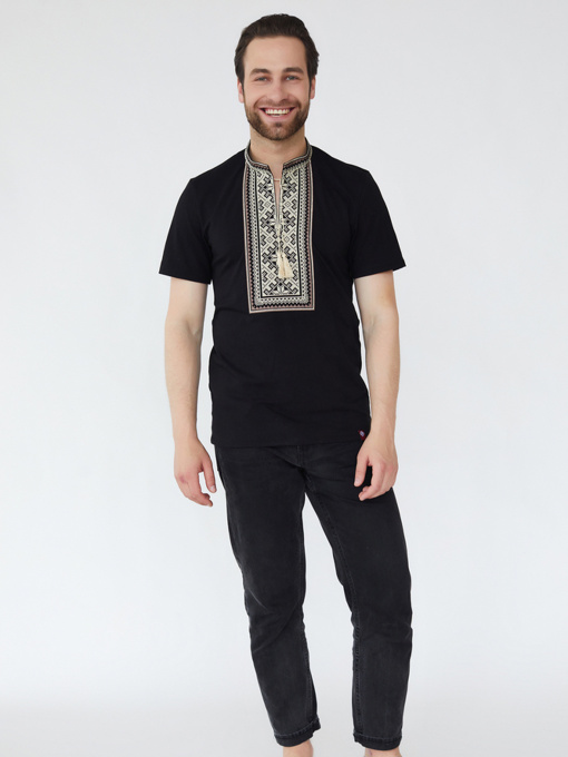 Вышиванки Folk Moda модель fm2823-chornij Фото