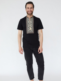 Вышиванки Folk Moda модель fm2823-chornij Фото