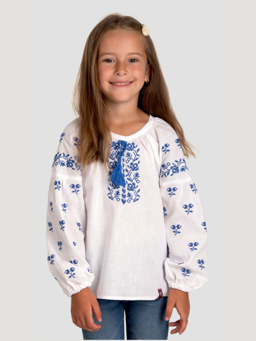 Вышиванки Folk Moda модель fm2824-blij Фото