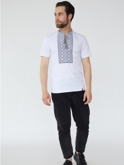 Вышиванки Folk Moda модель fm2827-blij Фото
