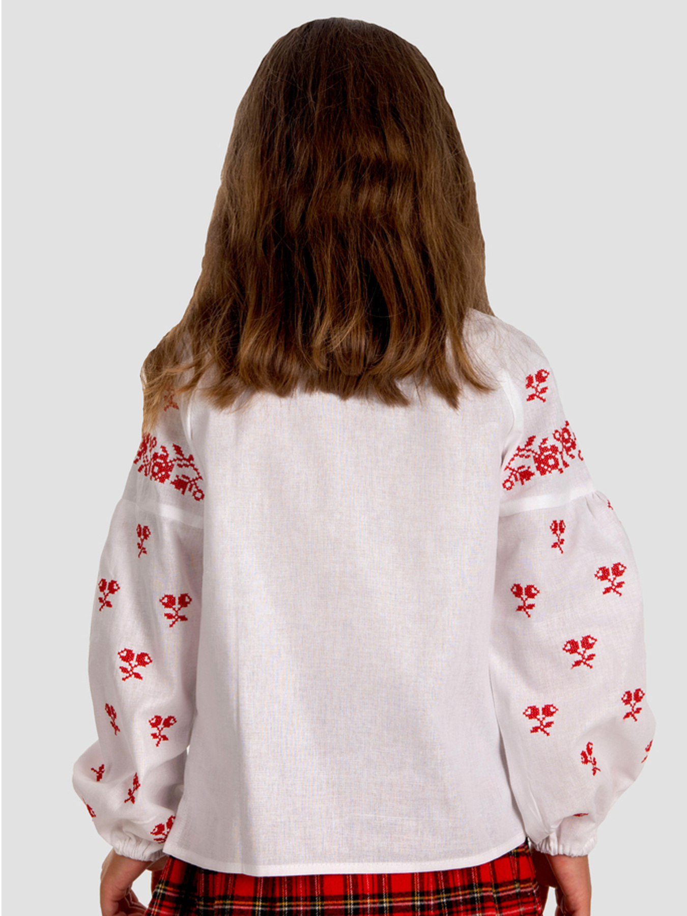 Вишиванки Folk Moda модель fm2817-blij Фото