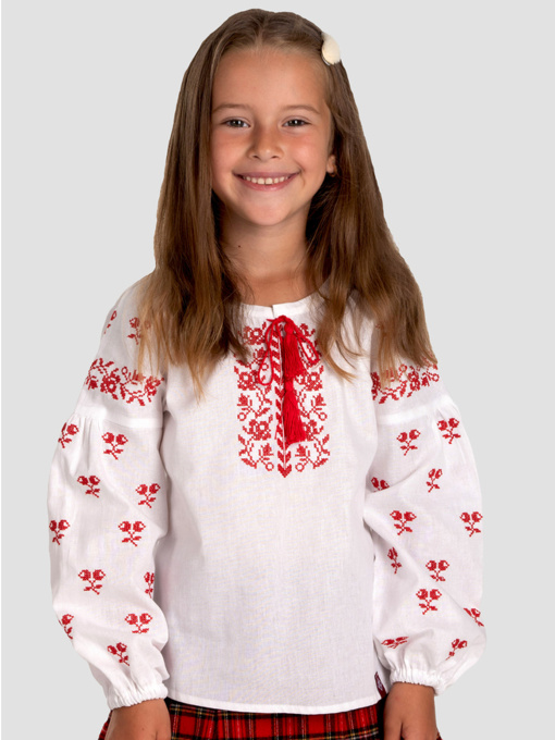 Вышиванки Folk Moda модель fm2817-blij Фото