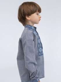 Вишиванки Folk Moda модель fm2800-sinj Фото