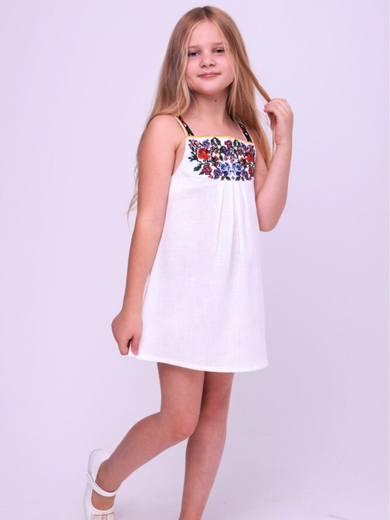 Вишиванки Folk Moda модель fm2552-blij Вишиванки Folk Moda модель fm2552-blij Фото