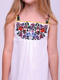 Вишиванки Folk Moda модель fm2552-blij Фото