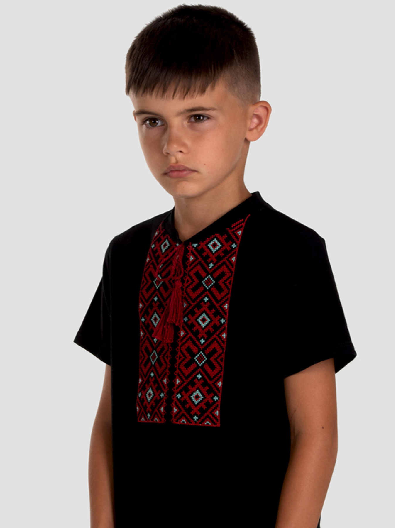 Вишиванки Folk Moda модель fm2684-chornij Фото