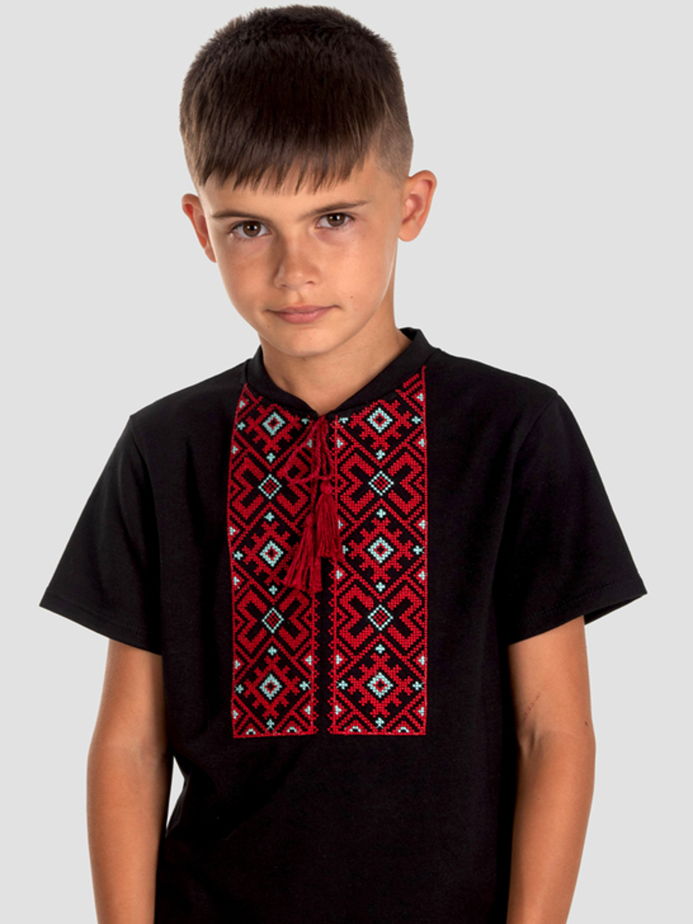 Вишиванки Folk Moda модель fm2684-chornij Фото