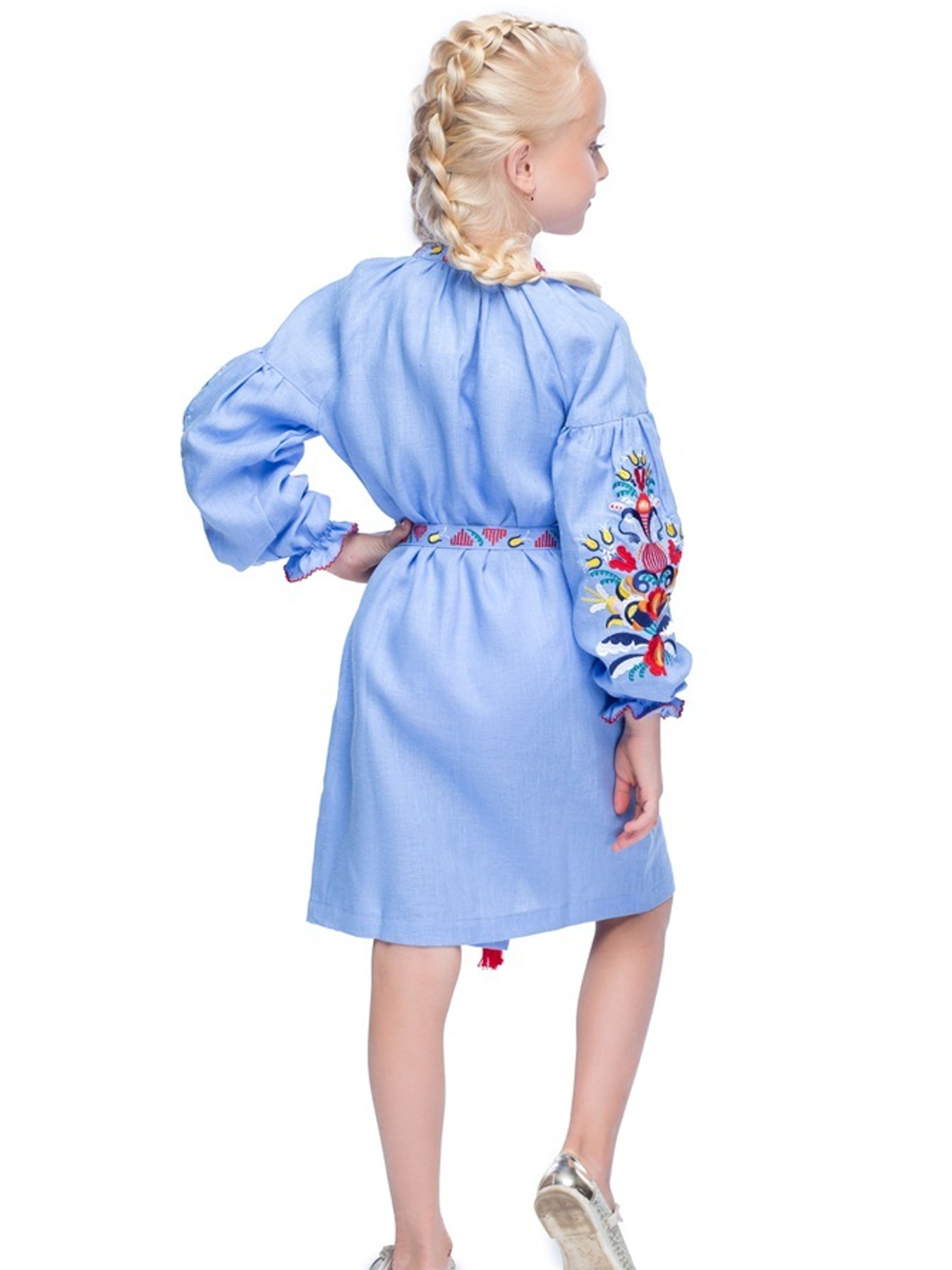 Вышиванки Folk Moda модель fm2549-blakitnij Вышиванки Folk Moda модель fm2549-blakitnij Фото