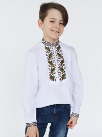 Вышиванки Folk Moda модель fm2508-blij Фото