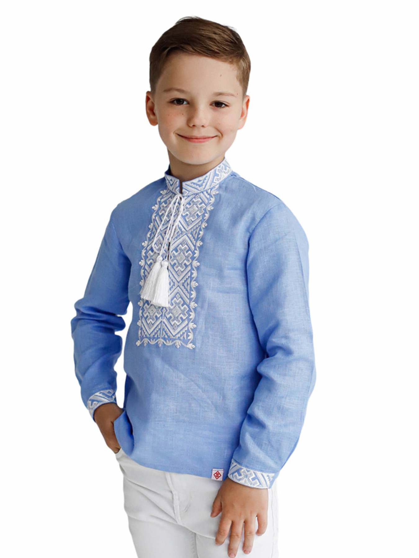 Вишиванки Folk Moda модель fm2513-blakitnij Фото