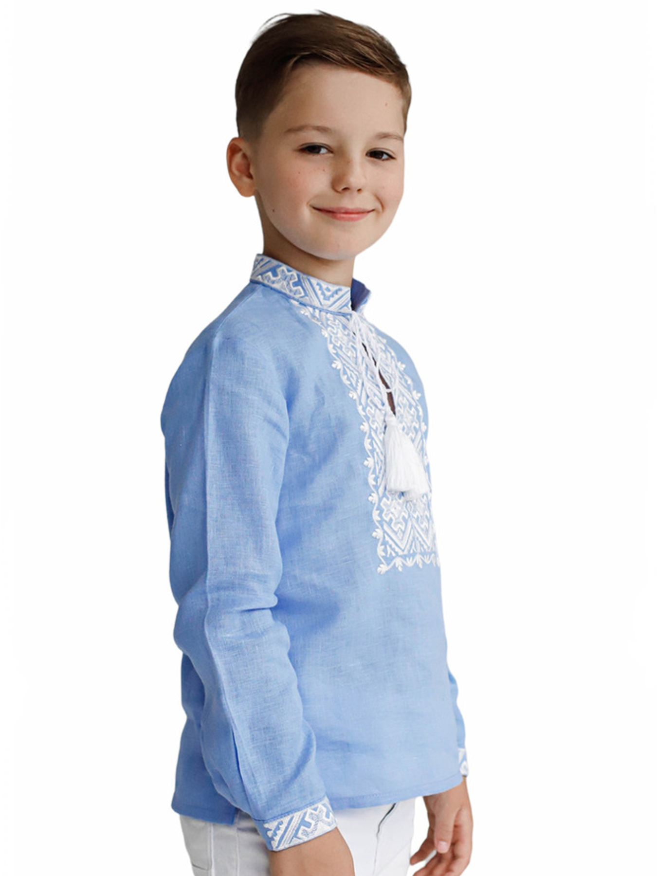 Вишиванки Folk Moda модель fm2513-blakitnij Фото