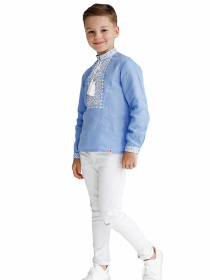 Вишиванки Folk Moda модель fm2513-blakitnij Фото