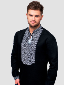 Вышиванки Folk Moda модель fm2153-chornij Фото