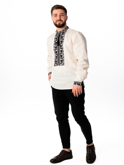 Вышиванки Folk Moda модель fm2158-molochnij Фото