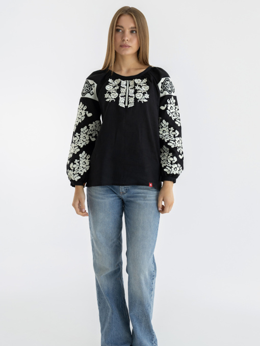 Вышиванки Folk Moda модель fm2140-chornij Фото