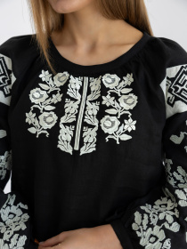 Вишиванки Folk Moda модель fm2140-chornij Фото