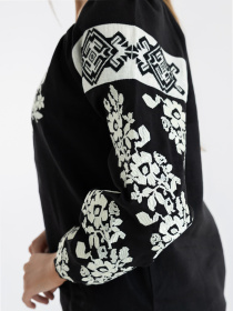 Вишиванки Folk Moda модель fm2140-chornij Фото