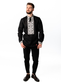 Вышиванки Folk Moda модель fm2161-chornij Фото