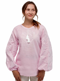 Вишиванки Folk Moda модель fm2148-bldo-rozhevij Фото